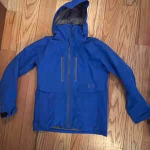 Burton AK Goretex insulated Blue Hooded Jacket